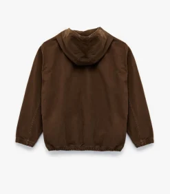 Katoenen Oversized Hoodie Jack met Rits Heren Jassen