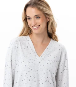 Online Katoenen pyjama LUNA 102 DAMES Nachtmode