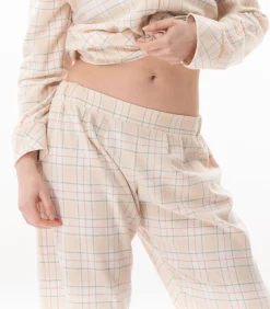 DAMES LE CHAT Katoenen pyjama met knopen MONTAUK 106