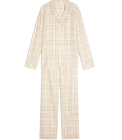 DAMES LE CHAT Katoenen pyjama met knopen MONTAUK 106