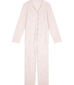 DAMES LE CHAT Katoenen pyjama met knopen COSY 106