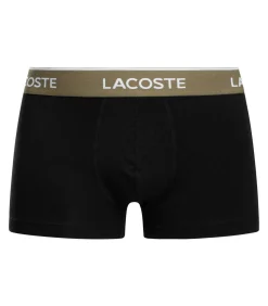 Heren LACOSTE Katoenen Stretchstrunks Van 3 Stuks