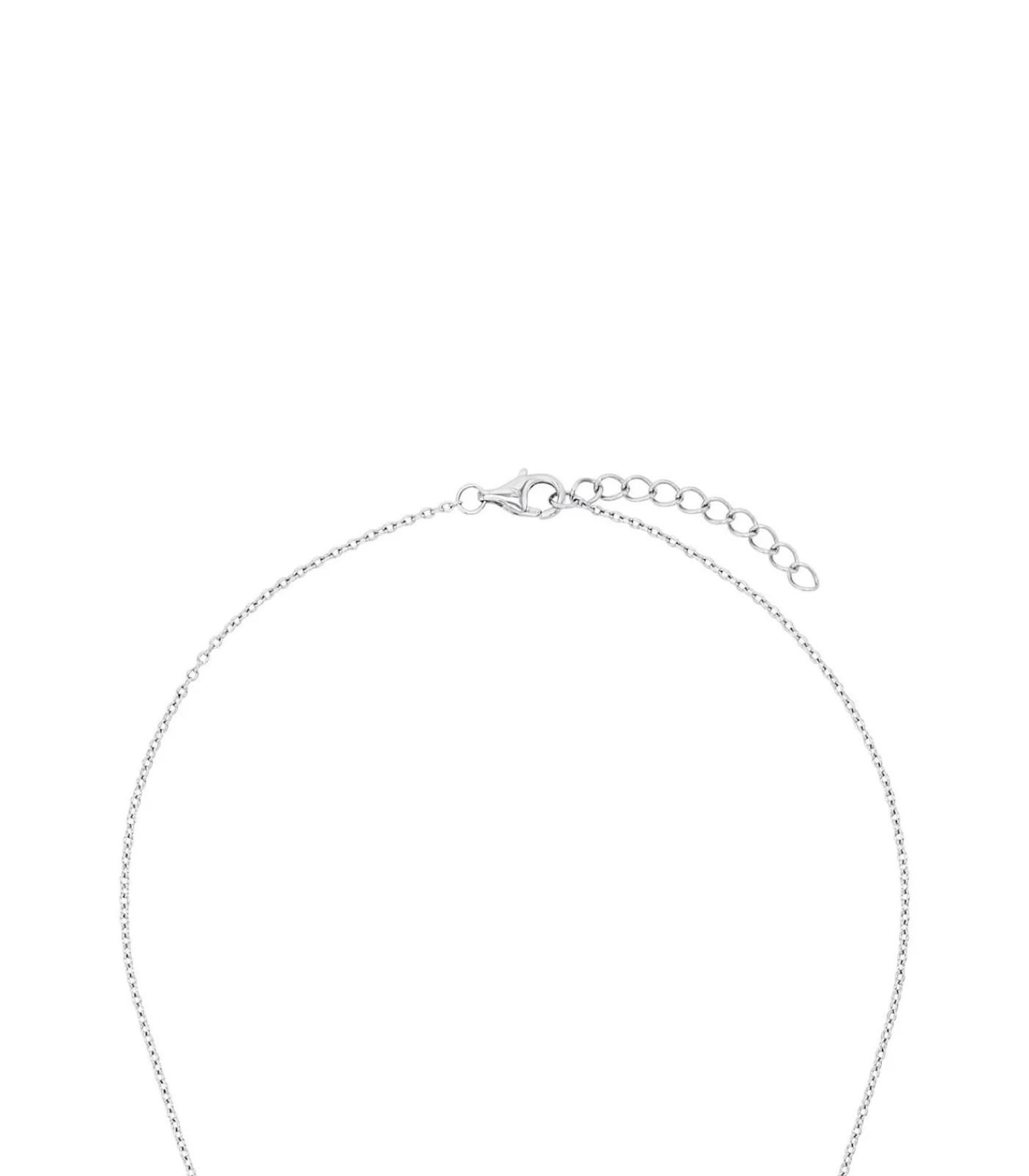 DAMES s.Oliver Ketten mit Anhänger voor dames, 925 sterling zilver | hartje