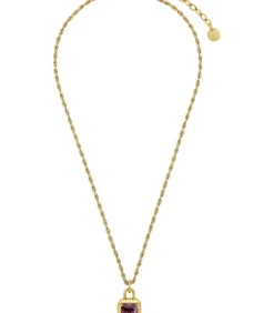 Online Ketten mit Anhänger voor dames, roestvrij staal, zirkonia DAMES Halskettingen