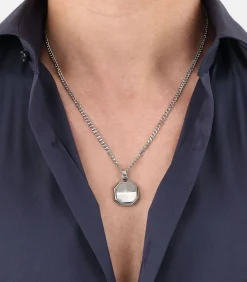 Sale Ketten mit Anhänger voor mannen, roestvrij staal Heren Kettingen