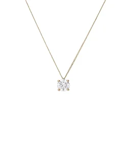 DAMES Lucardi Ketting 14 Karaat Goud - Geelgoud