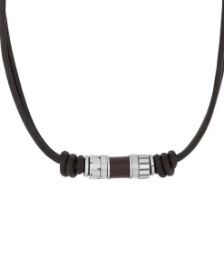 Heren s.Oliver Ketting met hanger voor mannen, roestvrij staal