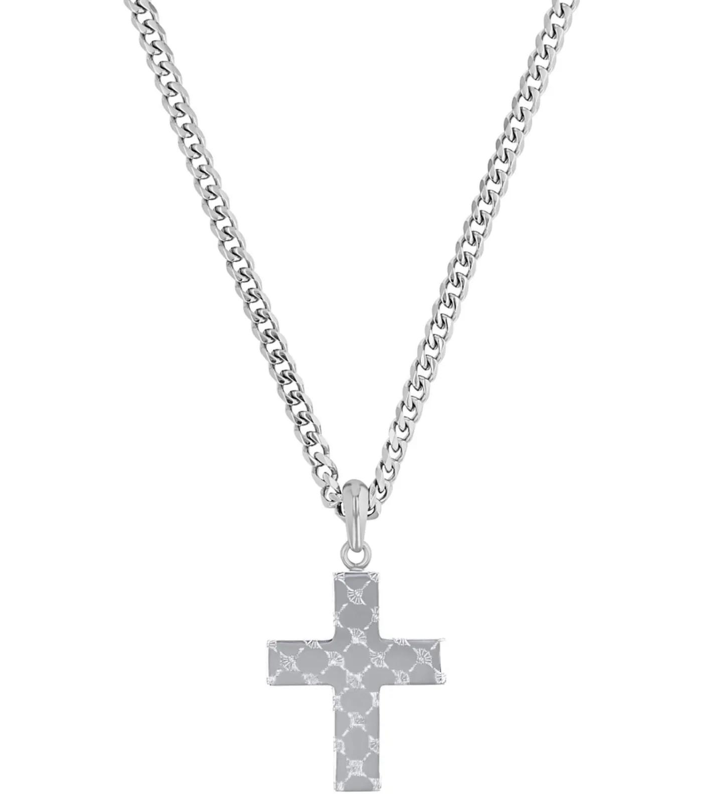 Discount Ketting met hanger voor mannen, kruis van roestvrij staal Heren Kettingen