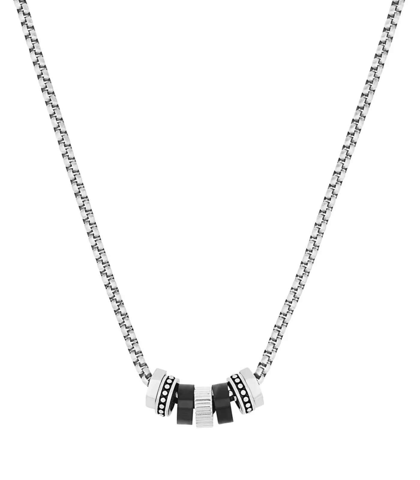 Discount Ketting met hanger voor mannen, roestvrij staal Heren Kettingen