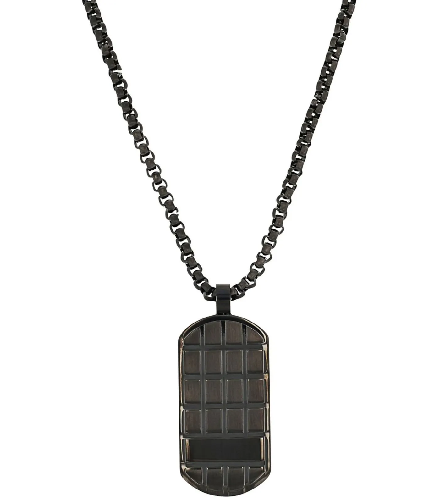 Heren s.Oliver Ketting met hanger voor mannen, roestvrij staal