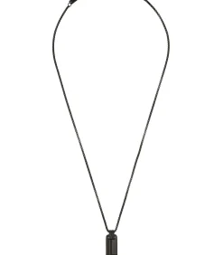 Heren s.Oliver Ketting met hanger voor mannen, roestvrij staal