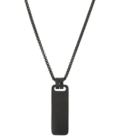 Heren s.Oliver Ketting met hanger voor mannen, roestvrij staal