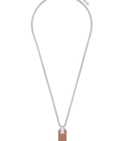 Clearance Ketting met hanger voor mannen, roestvrij staal Heren Kettingen