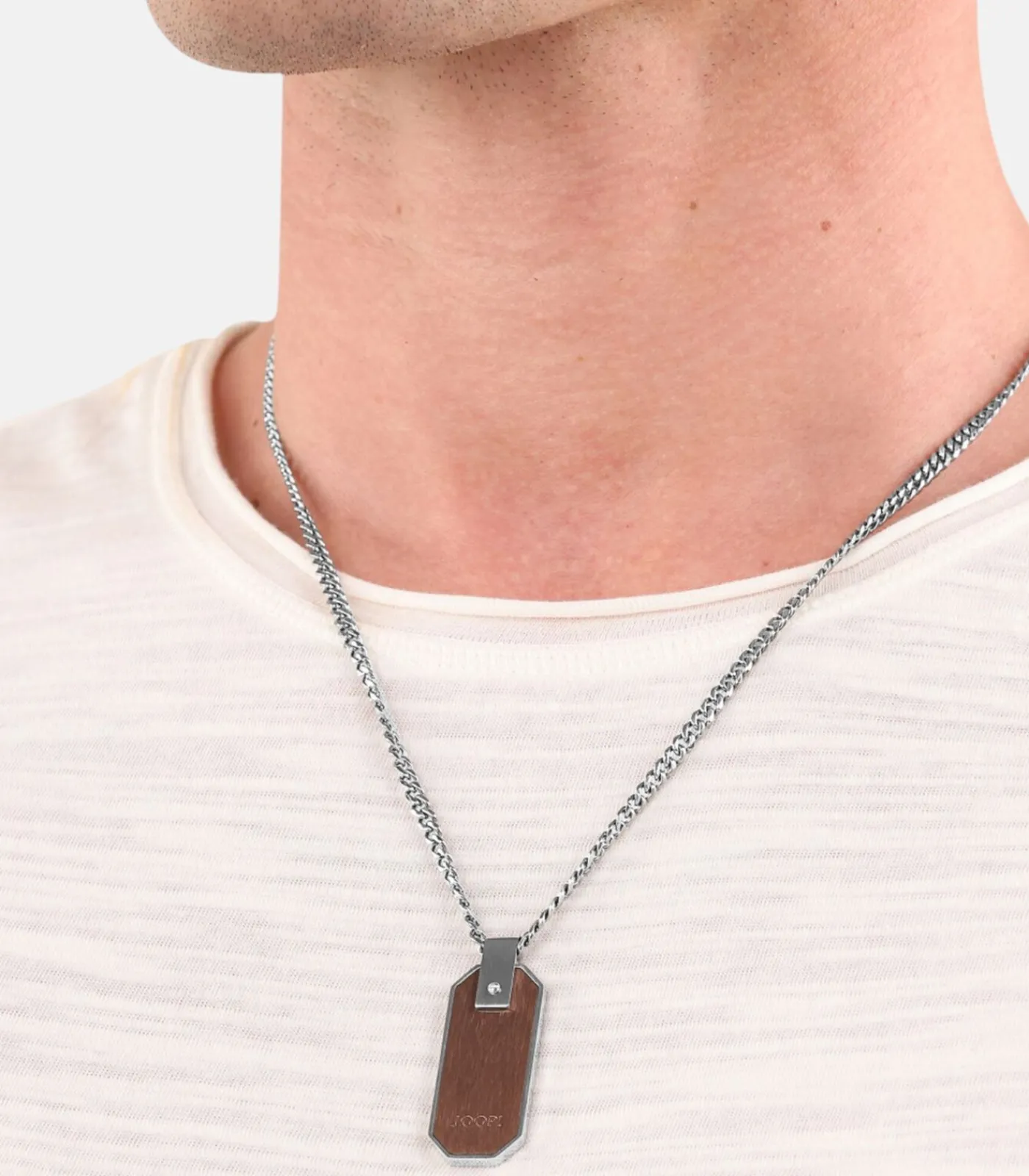 Clearance Ketting met hanger voor mannen, roestvrij staal Heren Kettingen