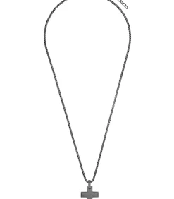 Heren JOOP! Ketting met hanger voor mannen, kruis van roestvrij staal