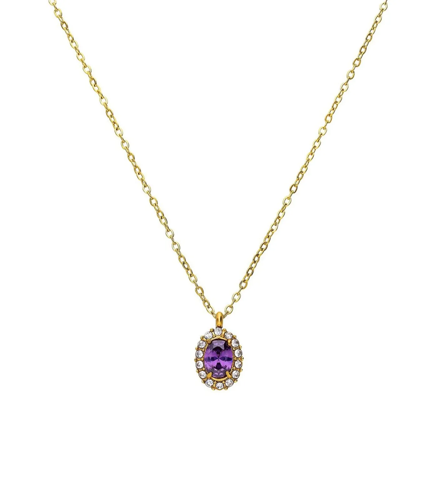 DAMES Lucardi Ketting Staal