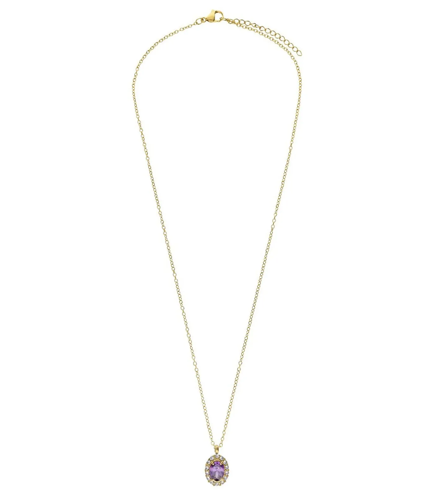 DAMES Lucardi Ketting Staal