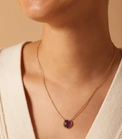 Clearance Ketting Staal 47 cm - Goudkleurig DAMES Halskettingen