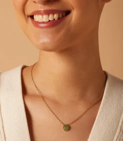 Sale Ketting Staal 47 cm - Goudkleurig DAMES Halskettingen