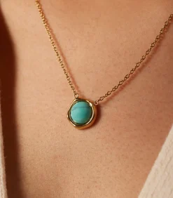 Outlet Ketting Staal 47 cm - Goudkleurig DAMES Halskettingen