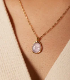 Outlet Ketting Staal 47 cm - Goudkleurig DAMES Halskettingen