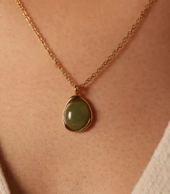 Hot Ketting Staal 47 cm - Goudkleurig DAMES Halskettingen