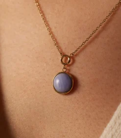 Hot Ketting Staal 47 cm - Goudkleurig DAMES Halskettingen