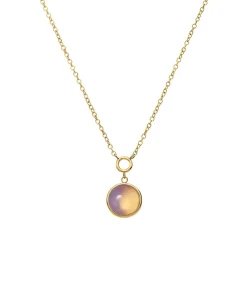 Outlet Ketting Staal 47 cm - Goudkleurig DAMES Halskettingen