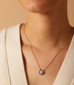 Hot Ketting Staal 47 cm - Goudkleurig DAMES Halskettingen