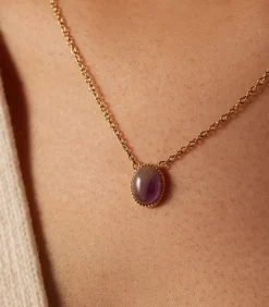 DAMES Lucardi Ketting Staal 47 cm - Goudkleurig