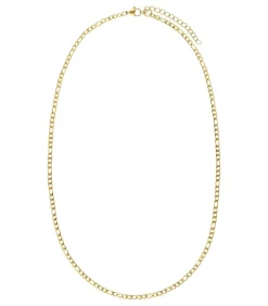 DAMES Lucardi Ketting Staal 45 cm - Zilverkleurig