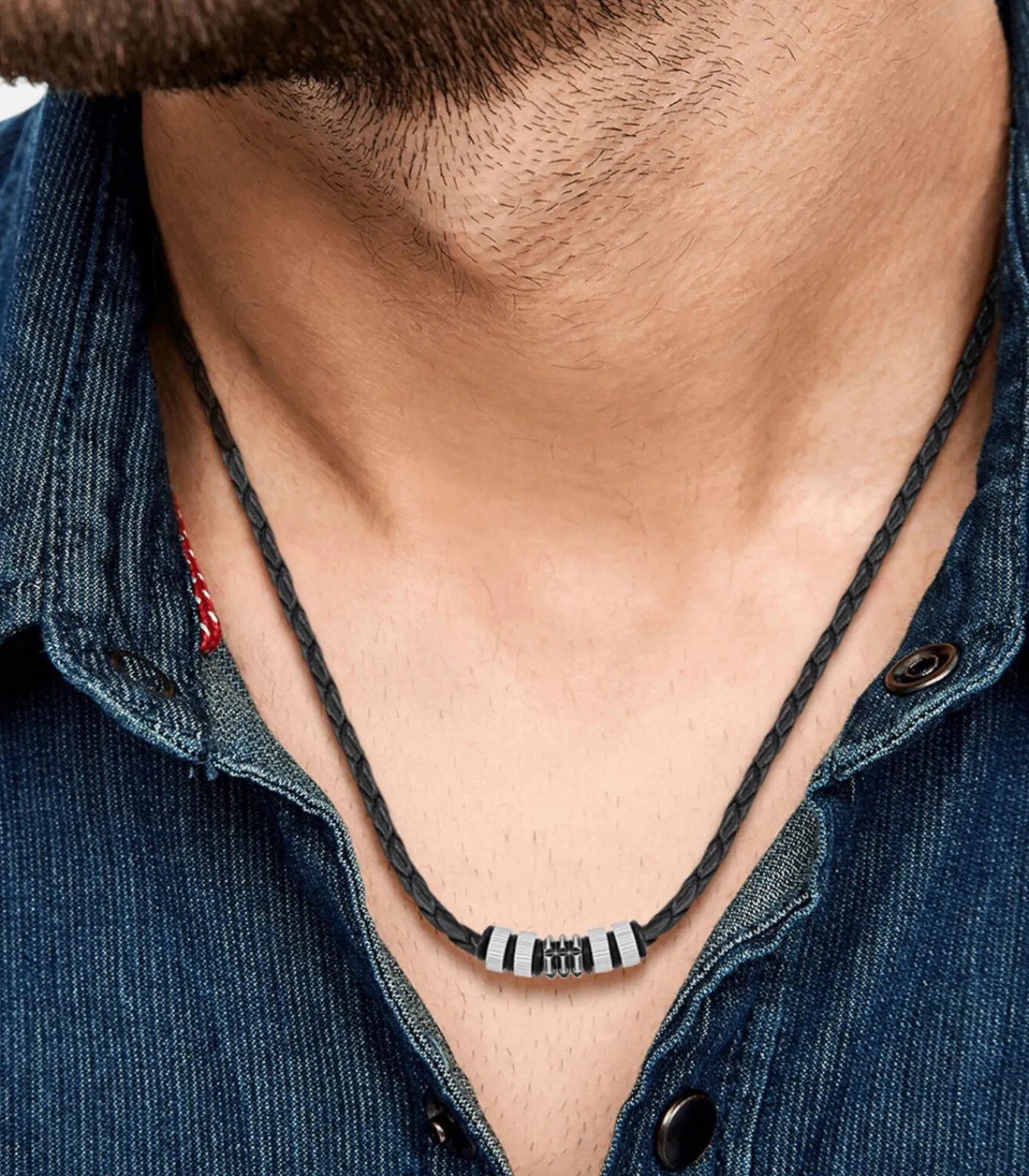 Heren s.Oliver Ketting voor mannen, roestvrij staal