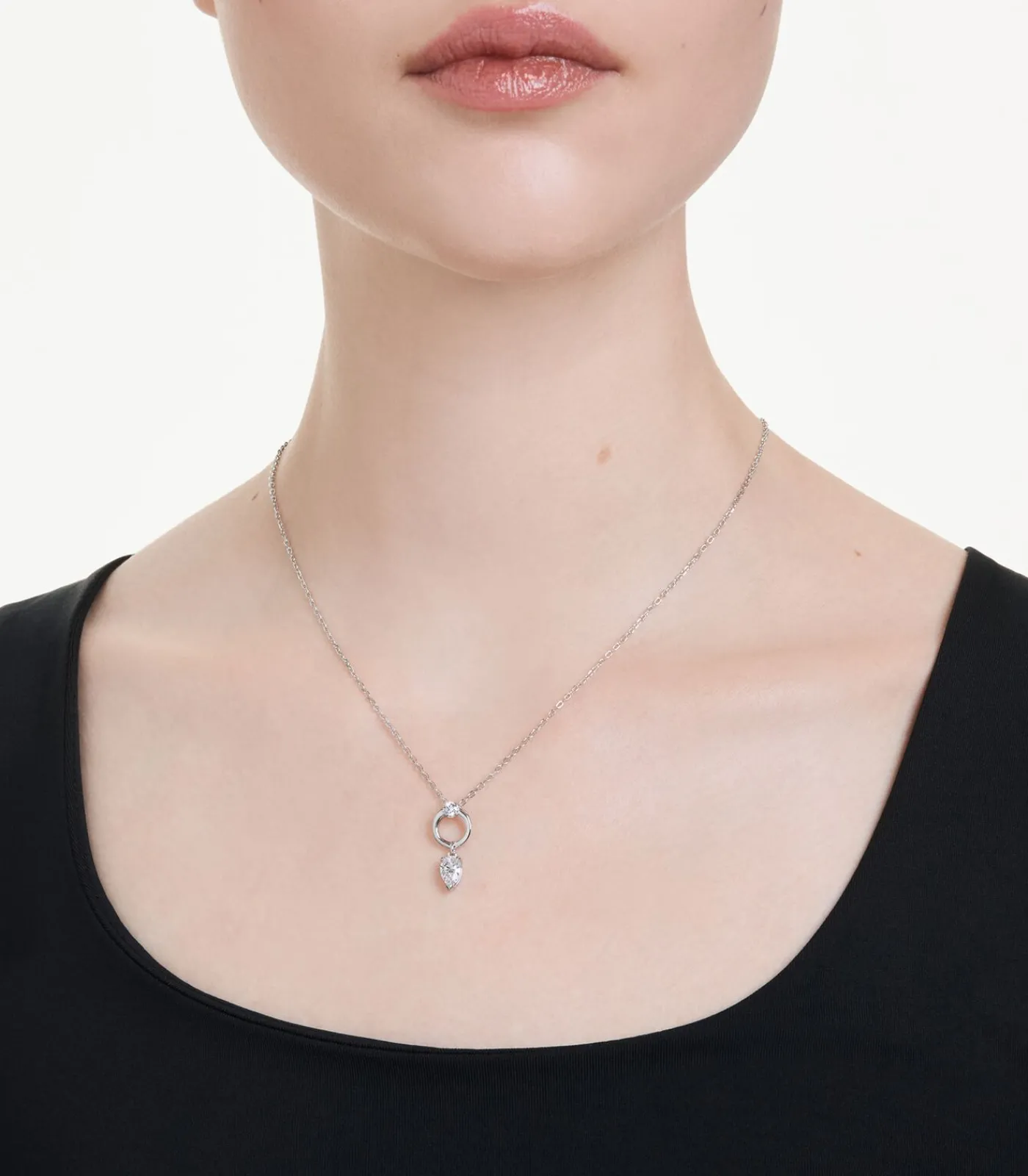 DAMES SWAROVSKI Ketting Zilver 5723146