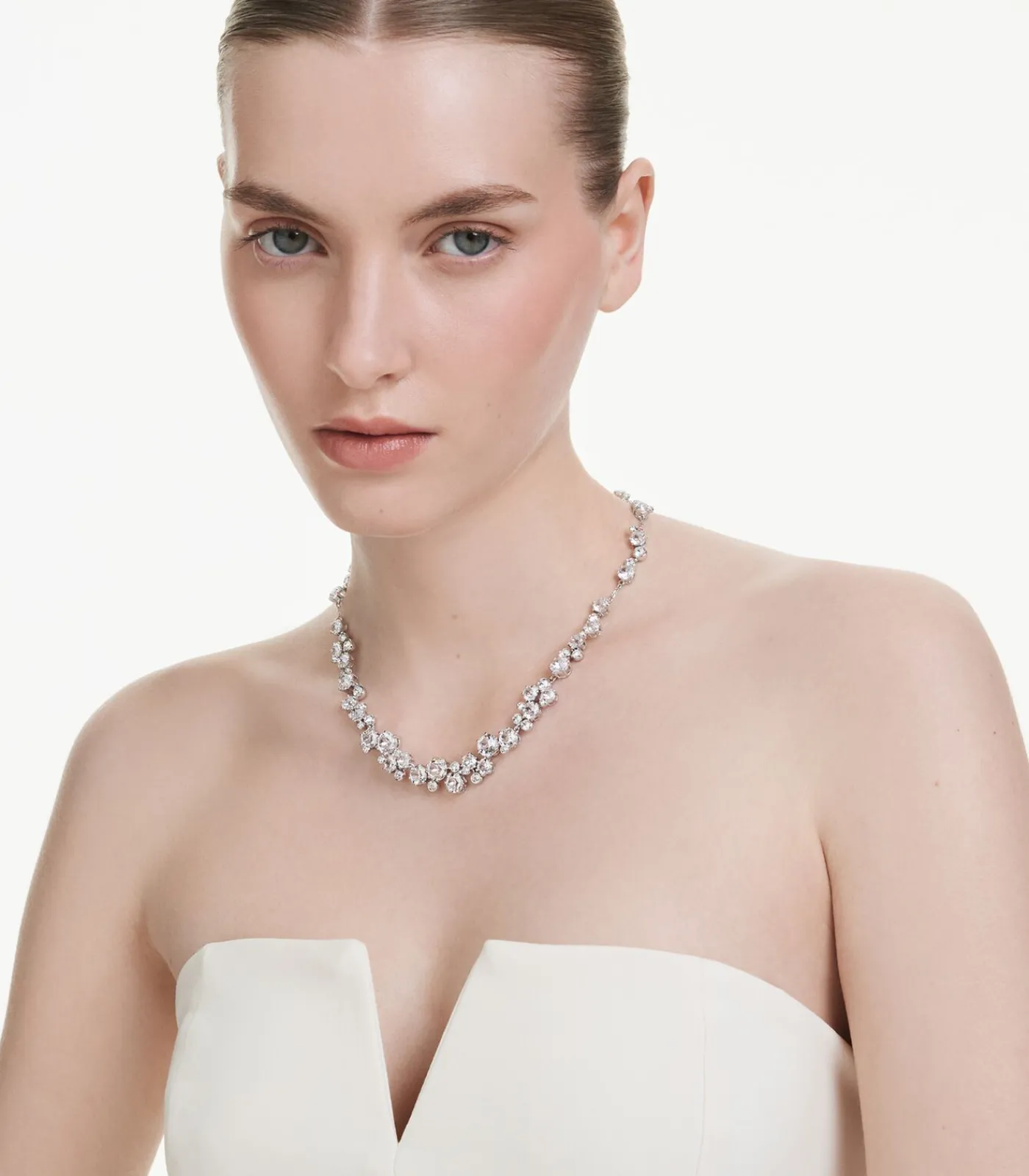 DAMES SWAROVSKI Ketting Zilver 5722472