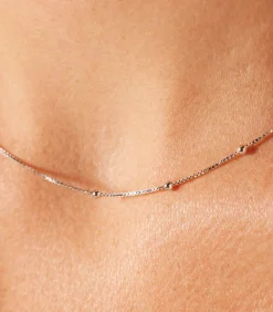 DAMES Lucardi Ketting Zilver 45 cm