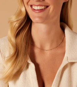 DAMES Lucardi Ketting Zilver 45 cm