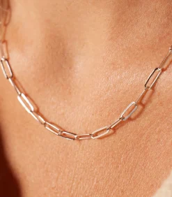 Best Ketting Zilver 45 cm DAMES Halskettingen