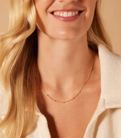 DAMES Lucardi Ketting Zilver 45 cm