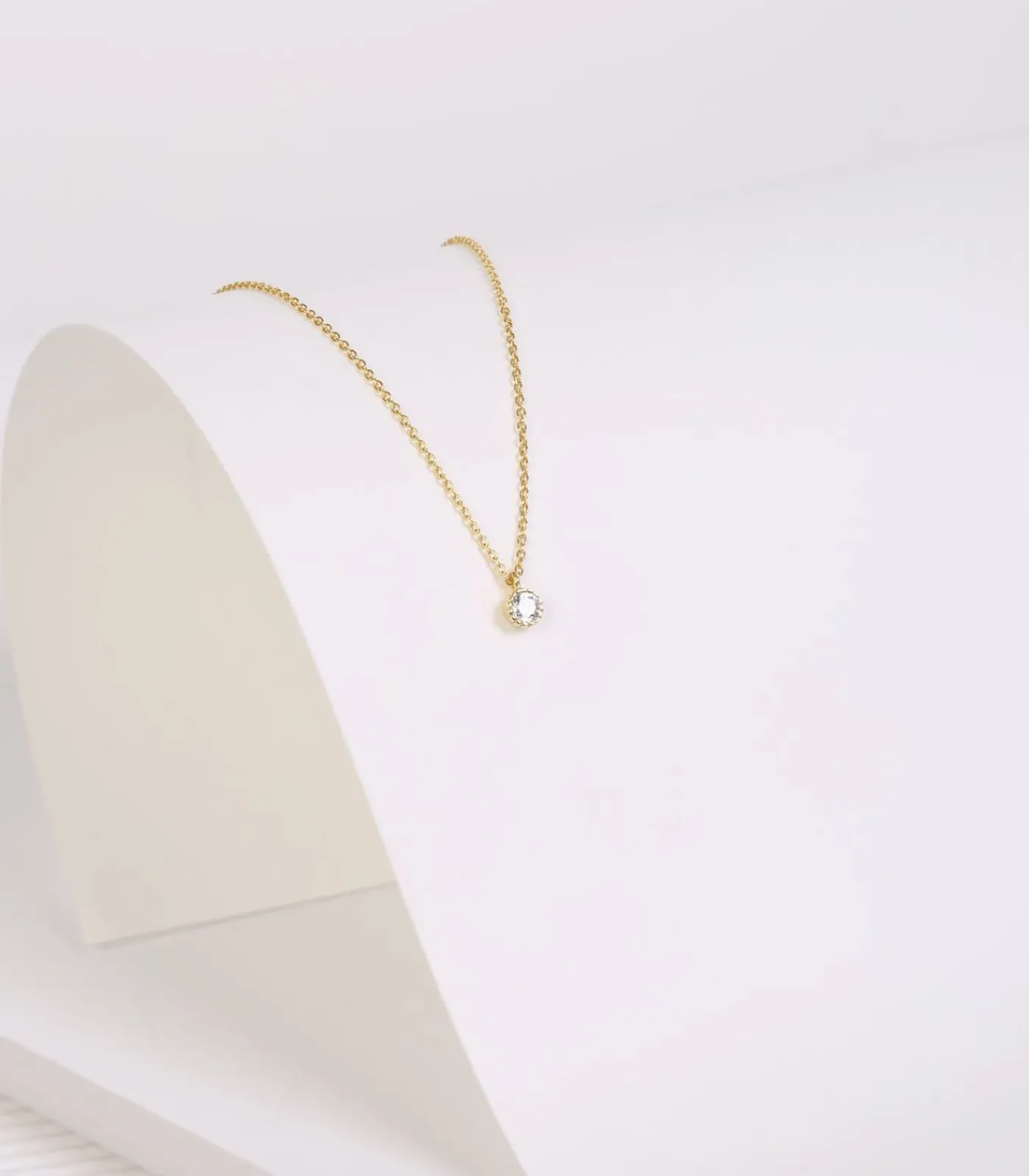 Sale Ketting Zilver 45 cm - Goudkleurig DAMES Halskettingen