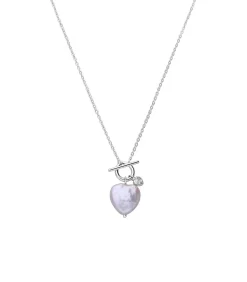 Ketting Zilver 45 cm - Parel DAMES Halskettingen