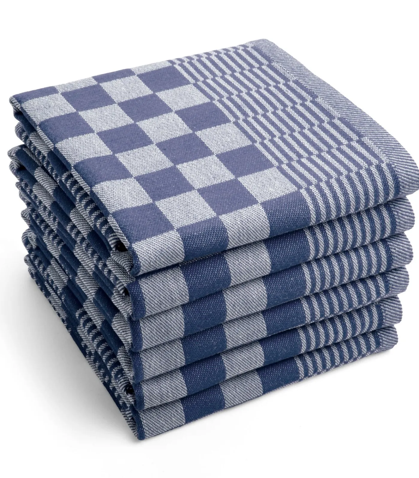 Byrklund Keuken- en theedoekenset - Blauw - 12 delig