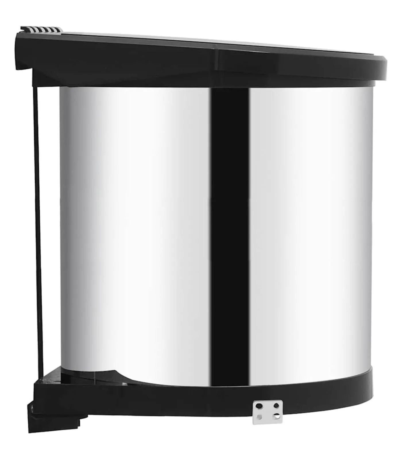 Discount Keukenvuilnisbak inbouw 12 L roestvrij staal Manden En Bakken