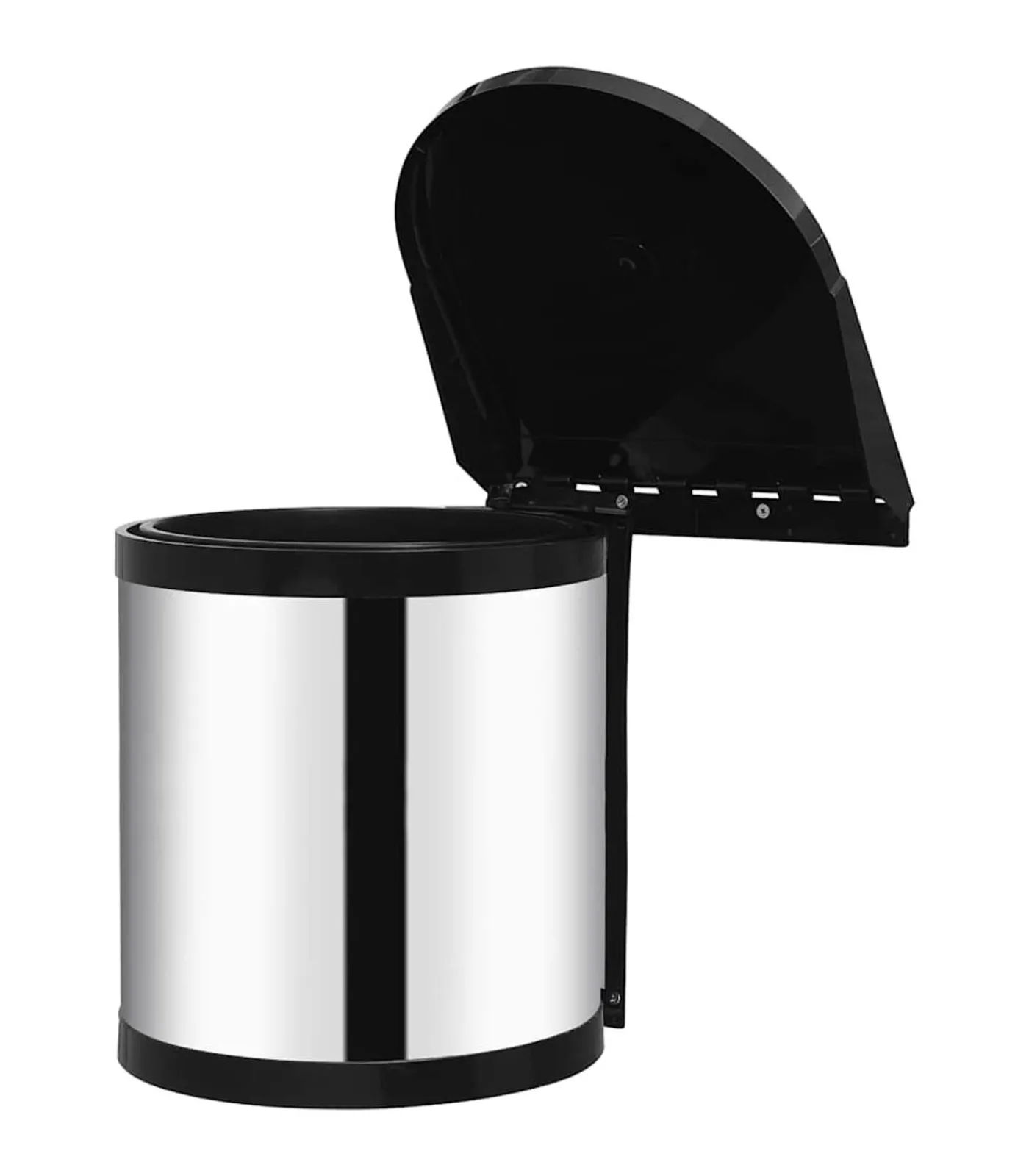 Discount Keukenvuilnisbak inbouw 12 L roestvrij staal Manden En Bakken