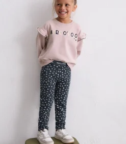Outlet KIDS-GIRLS thermische legging Kinderen Jeans