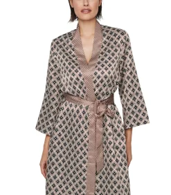 DAMES SELMARK Kimono negligé P116 SATIN SUBLIME