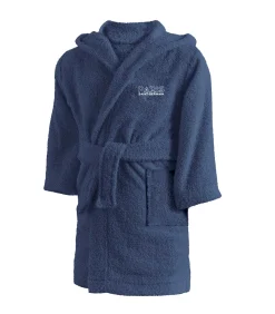 Kinderen PSG Kinderbadjas 100% katoen - borduursel - capuchon en zak