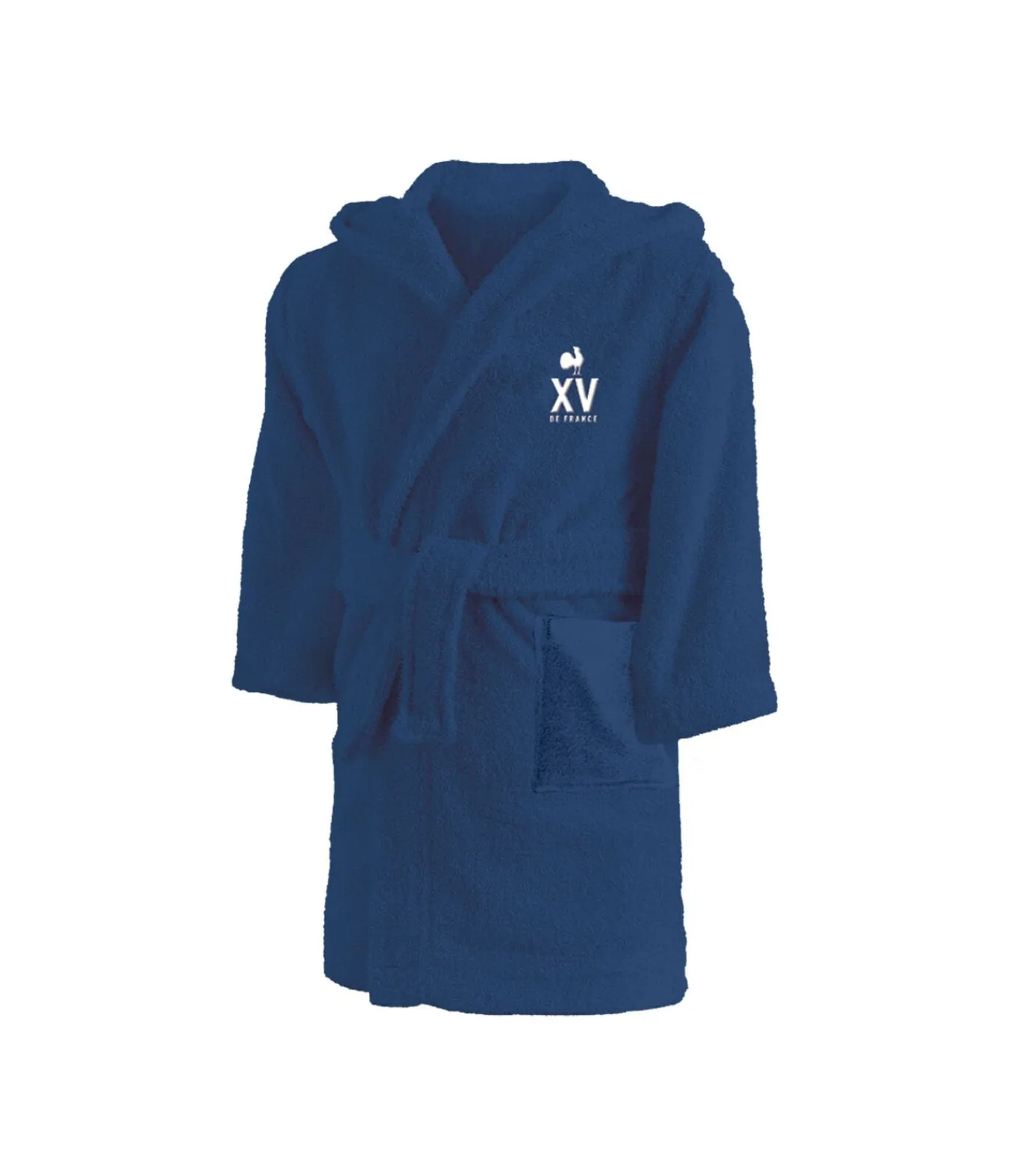 Kinderbadjas 100% katoen France Rugby Tricolore Kinderen Ondergoed En Nachtmode