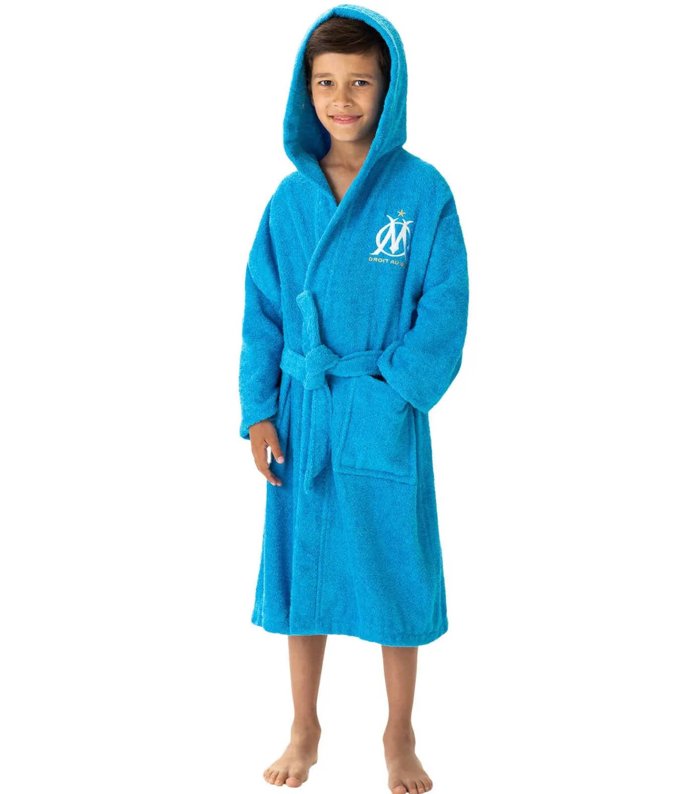 New Kinderbadjas met kap 100% katoen, ALLEZ Kinderen Ondergoed En Nachtmode