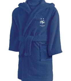 Kinderen FFF Kinderbadjas met kap 100% katoen, CHAMPIONS
