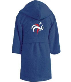 Kinderen FFF Kinderbadjas met kap 100% katoen, CHAMPIONS